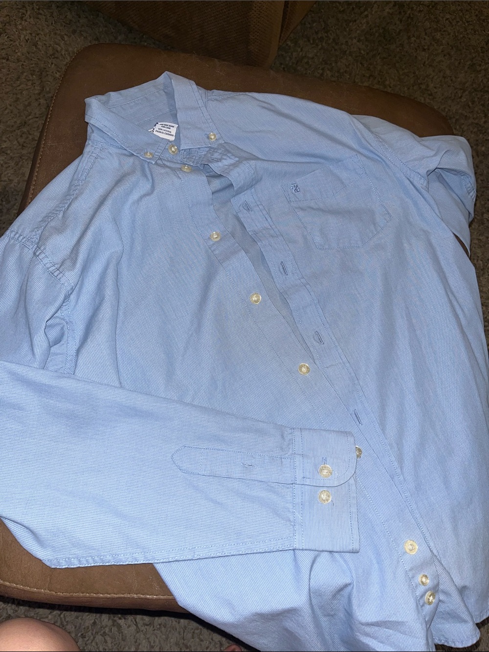 Izod Light Blue Boys' Button-Down Shirt